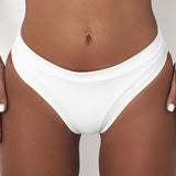 Women Bikini High Waist Short Tankini Bottoms Swimsuit Swimming Costume Briefs Pants Bathing Females Bikini Buttom 2019