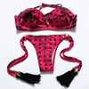 BANDEA push up swimsuit women swimwear brazilian bikini set print bathing suit halter top bikinis women 2019 biquini mujer
