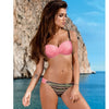 Bikinis Set Women Swimsuit 2019 Sexy Push Up Padded Top Swimsuit Swimwear Low Waist Bathing Suit Plus Size XXL brazilian Biquini