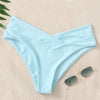 Black Bikini Panty For Women Swim Bottom Sexy Low Waist Bikini Bottom