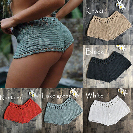 2019 Hot Women Triangular Trunks Bikini Set Bottom Swimwear Cheeky Thong V Swim Trunks Sexy Women Beachwear Solid Black S-XL