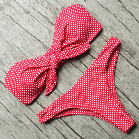 2019 New Bikini Top Handmade Crochet Women Boho Beach Bralette Solid Halter Knitted Swimsuit Brazilian Bikinis Bathing Suit Top