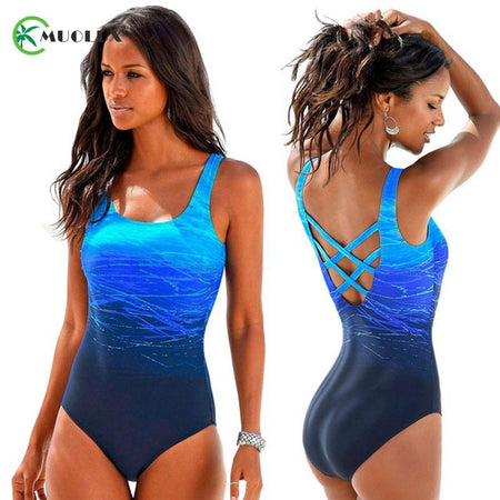 Peachtan Sexy high cut bodysuit bikini 2020 Solid white swimsuit one piece monokini Ruffle swimwear women bathers bathing suit