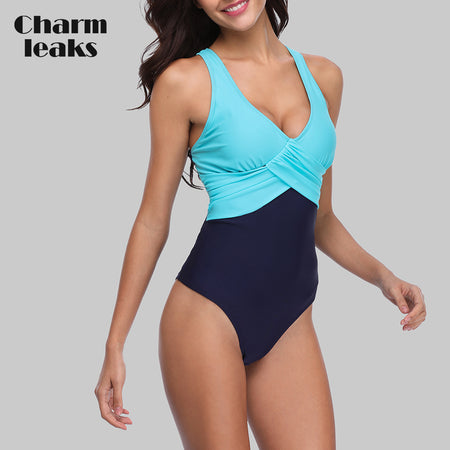 Peachtan Sexy high cut bodysuit bikini 2020 Solid white swimsuit one piece monokini Ruffle swimwear women bathers bathing suit